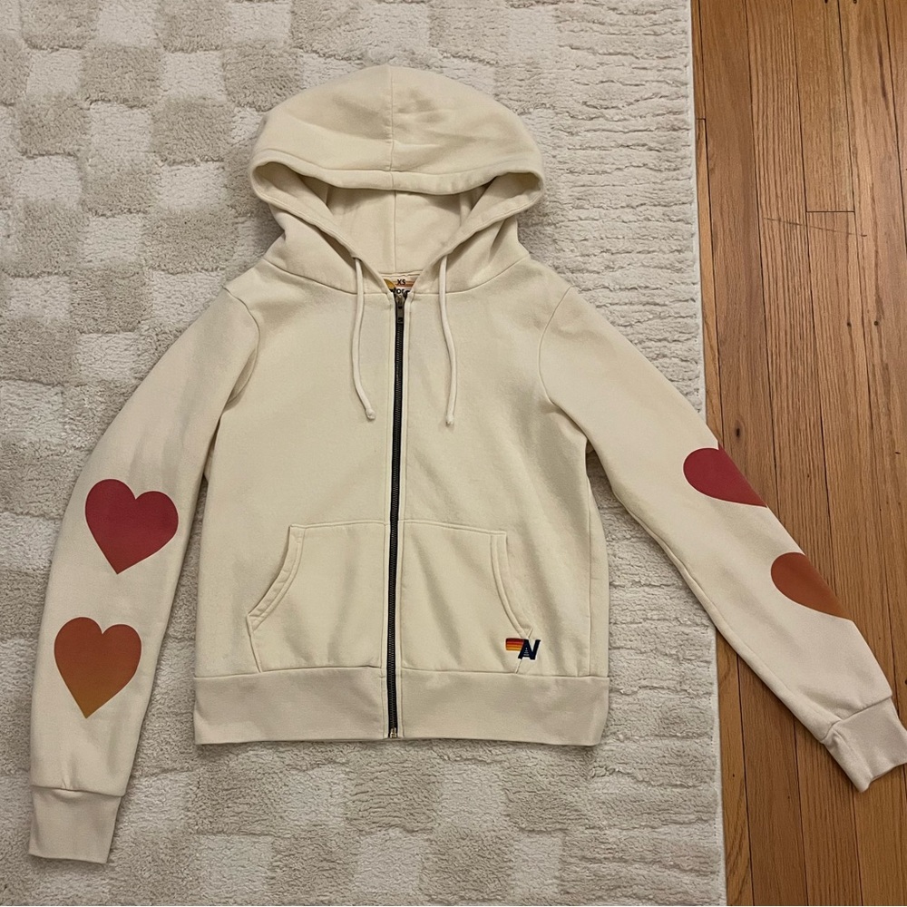 Aviator Nation Heart Fade Hoodie